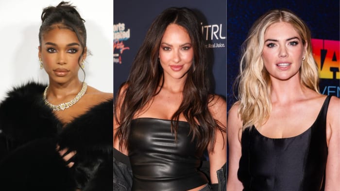 Lori Harvey, Christen Harper and Kate Upton